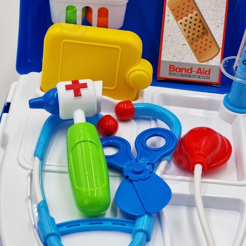 Arstikomplekt seljakotis, sinine hind ja info | Arendavad mänguasjad | kaup24.ee