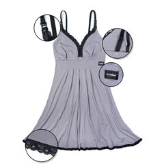 La Bebe™ Nursing Mia Stone Art.119275 Nursing Night dress Öösärk rasedatele, imetavatele naistele hind ja info | Öösärgid, pidžaamad | kaup24.ee