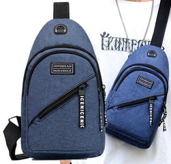Мужской маленький рюкзак, сумка T109, синий цена и информация | Мужские сумки | kaup24.ee