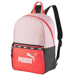 Seljakott Puma Core Base, 8 l, roosa hind ja info | Spordikotid, seljakotid | kaup24.ee