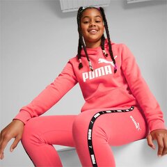 Puma laste dressipluus Essentials Logo Youth 587031*58, korall 4064537703526 цена и информация | Свитеры, жилетки, пиджаки для девочек | kaup24.ee