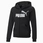 Puma laste dressipluus Essentials 672113*01, must 4064537858752 цена и информация | Tüdrukute kampsunid, vestid ja jakid | kaup24.ee