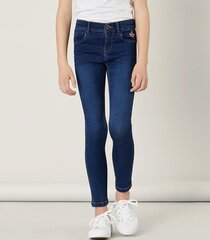 Детские джинсы Name It 13208996*01, тёмно-синие цена и информация | Штаны для девочек | kaup24.ee