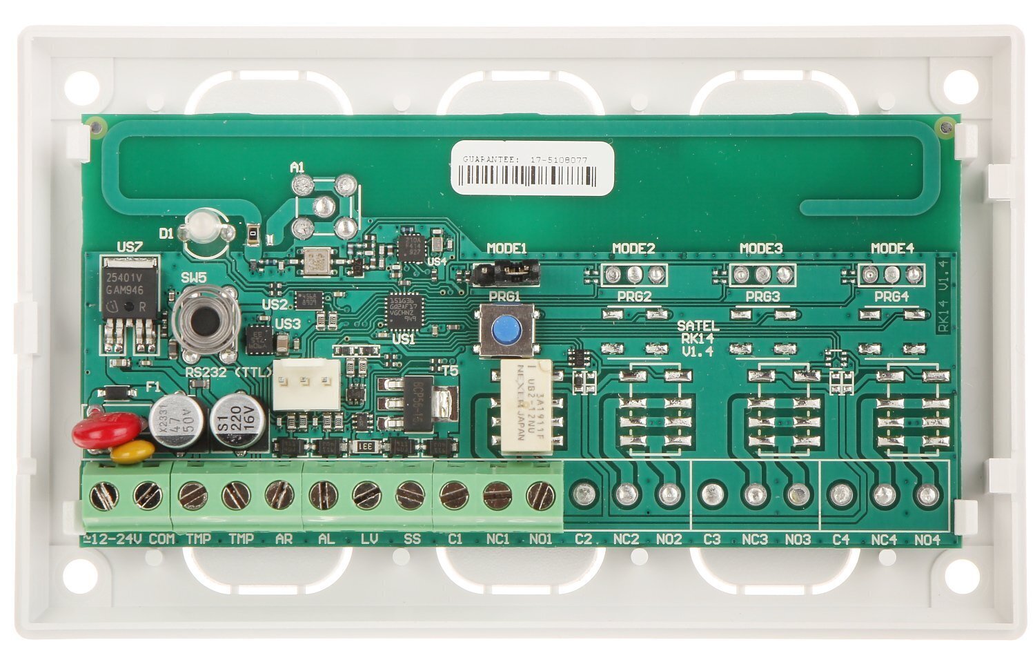 Raadiokontroller Rk-1K Satel hind ja info | Valvesüsteemid, kontrollerid | kaup24.ee