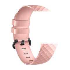 Devia band Deluxe Sport for Fitbit Charge 3 / Charge 4 pink L hind ja info | Nutikellade ja nutivõrude tarvikud | kaup24.ee