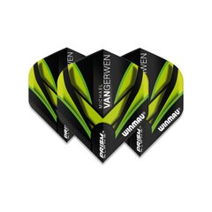 Оперения Winmau Prism Alpha MvG, толщина 100микрон, разноцветные цена и информация | Дартс | kaup24.ee