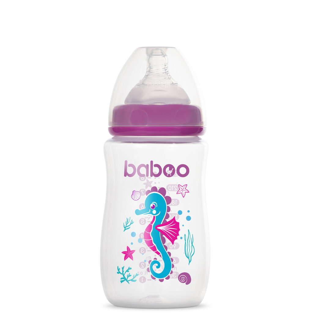 Lutipudelid Baboo 150 ml ja 250 ml, Sea Life, 2 tk. цена и информация | Lutipudelid ja aksessuaarid | kaup24.ee