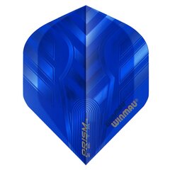 Крылья Winmau Prism Zeta, толщина 100 микрон, синие цена и информация | Дартс | kaup24.ee