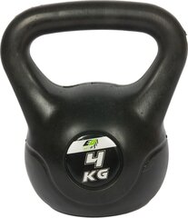 Гиря Eb Fit 4 кг, черный цена и информация | Гантели, гири, штанги | kaup24.ee