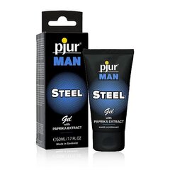 Geel Man Steel"Pjur, 50 ml hind ja info | Massaažiõlid | kaup24.ee