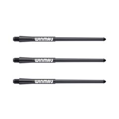 Древки для дротиков Winmau Stealth, длинные, черные цена и информация | Дартс | kaup24.ee