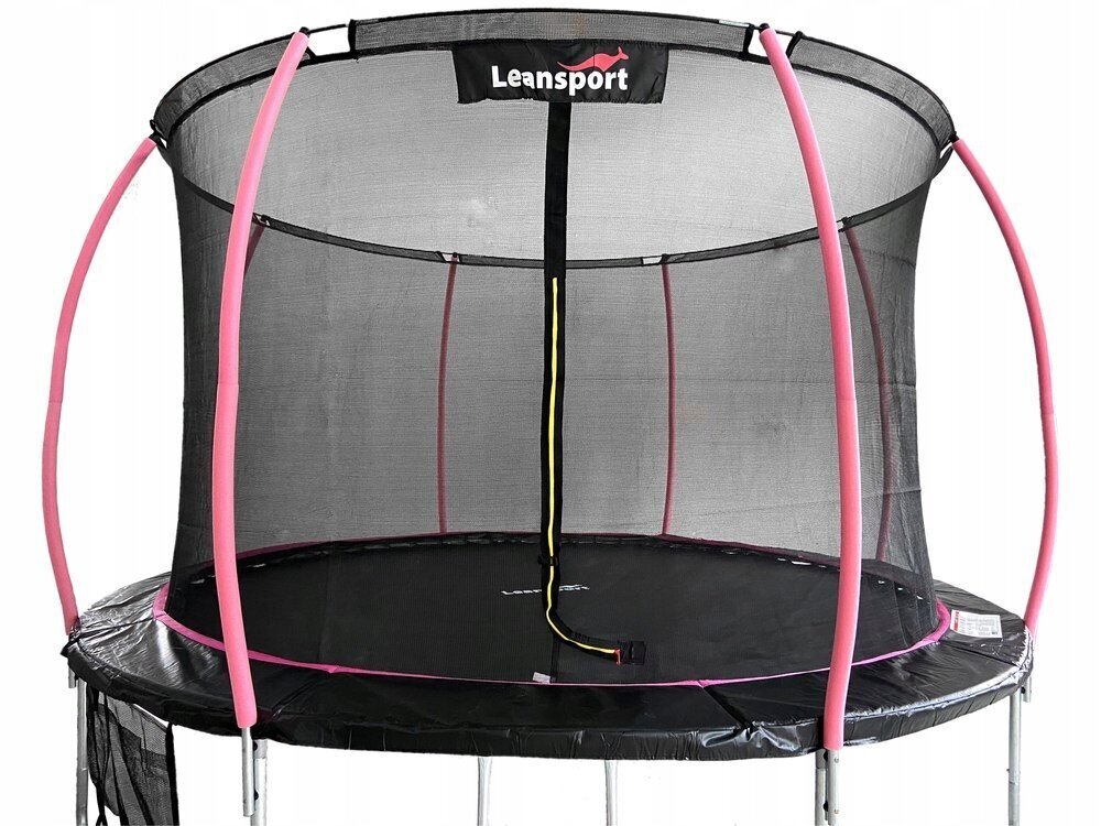 Batuut Lean Sport Max 426 cm, must/roosa hind ja info | Batuudid ja batuudi varuosad | kaup24.ee