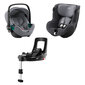 Turvahäll Britax Dualfix iSense, 0-18 kg, Midnight Grey 2000035106 hind ja info | Turvatoolid | kaup24.ee