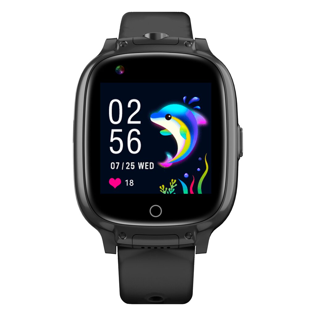 Garett Kids Twin 4G Black hind ja info | Nutikellad (smartwatch) | kaup24.ee