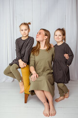Tüdrukute pusakleit Safal Kids, "tumehall", nahasõbralik öko-tex sertifikaadiga kangas, valmistatud Eestis hind ja info | Tüdrukute kleidid | kaup24.ee
