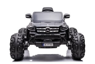 Mercedes DK-MT950 MP4 ühekohaline elektriauto lastele, mustaks lakitud hind ja info | Laste elektriautod | kaup24.ee