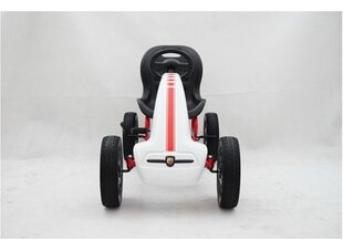 Миниатюрный картинг Gokart Abarth, белый цена и информация | Игрушки для мальчиков | kaup24.ee