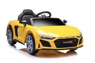 Audi R8 Lift A300 ühekohaline elektriauto, kollane hind ja info | Laste elektriautod | kaup24.ee