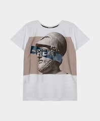 Футболка для мальчиков Gulliver, белая с принтом цена и информация | Рубашки для мальчиков | kaup24.ee