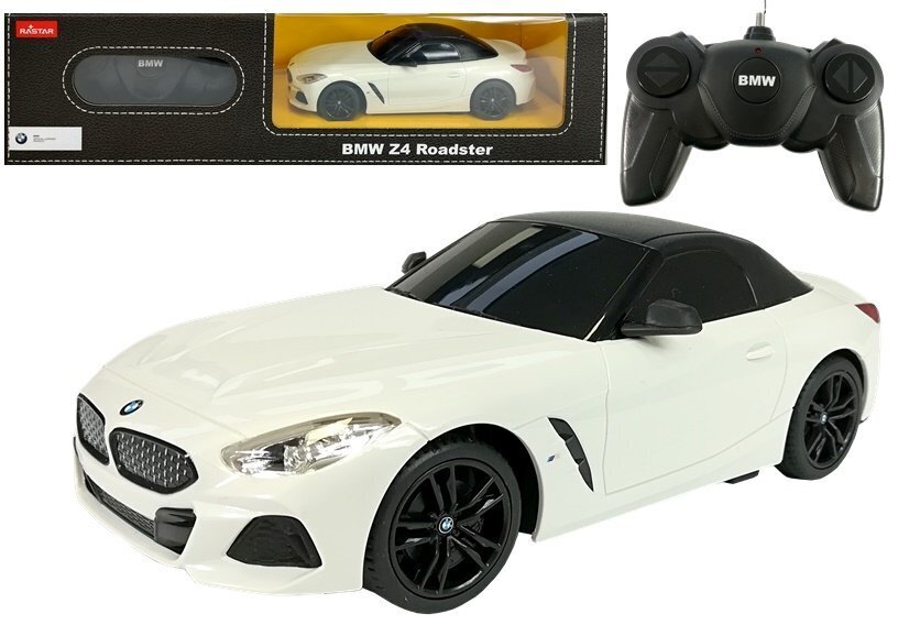 BMW Z4 Roadster, 1:24, valge цена и информация | Poiste mänguasjad | kaup24.ee