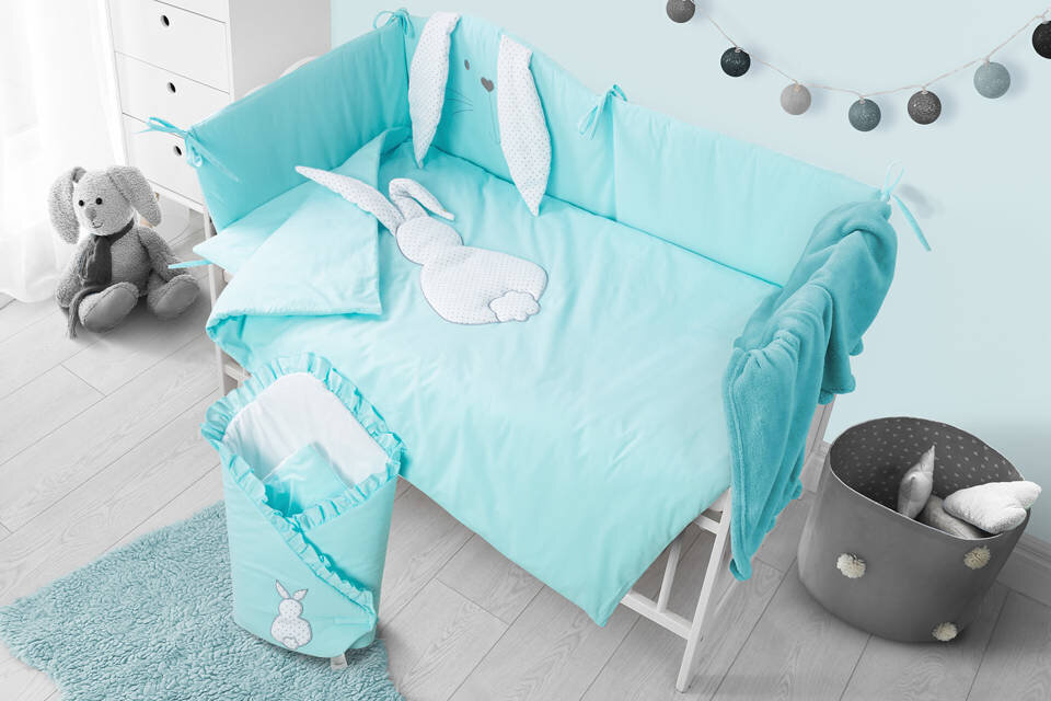 Viieosaline voodipesu komplekt 120x90 40x60 180 cm hind ja info | Beebide ja laste voodipesu | kaup24.ee