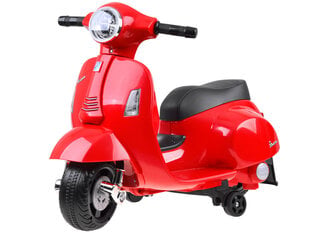 Детский электрический мотоцикл - Vespa, красный цена и информация | Электромобили для детей | kaup24.ee