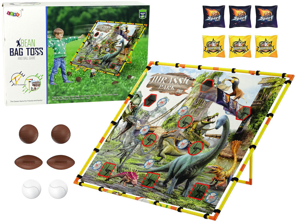 Sihtmärgi viskamise mäng - Dinosaurused hind ja info | Vabaõhumängud | kaup24.ee