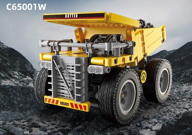 Cada Construction Dump Truck, 372 elementi hind ja info | Klotsid ja konstruktorid | kaup24.ee