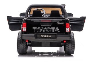 Toyota Hilux elektriline kahekohaline , must hind ja info | Laste elektriautod | kaup24.ee