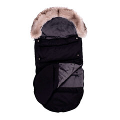 Универсальный теплый мешок для санок/коляски La bebe™ Sleeping bag Winter Footmuff Art.83956 Grey  цена и информация | Аксессуары для колясок | kaup24.ee