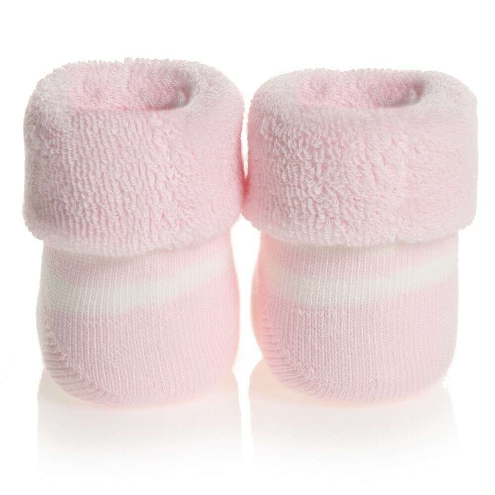 La bebe™ Natural Eco Cotton Baby Socks Art.135036 Rose Dabīgas kokvilnas mazuļu zeķītes/zekes [made in Estonia] цена и информация | Poiste sukkpüksid ja sokid | kaup24.ee