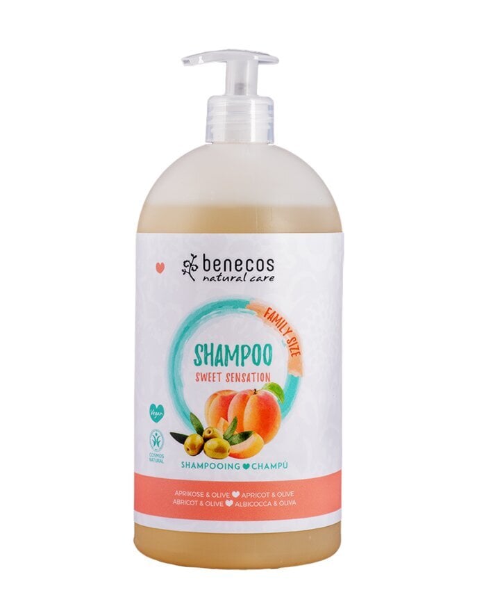 Aprikoosi-oliivi šampoon, 950 ml цена и информация | Šampoonid | kaup24.ee