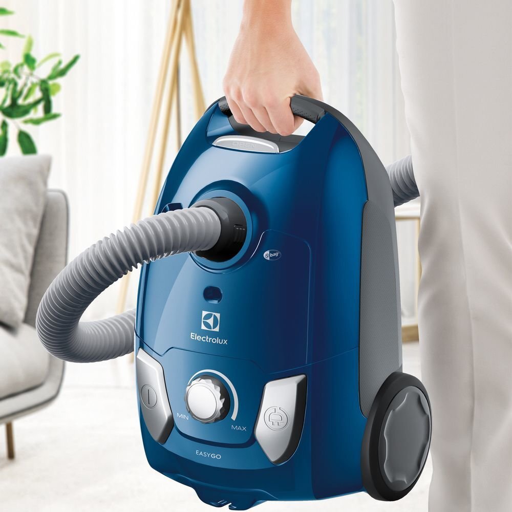 Tolmukotiga tolmuimeja Electrolux EasyGo EEG41CB, sinine hind ja info | Tolmuimejad | kaup24.ee