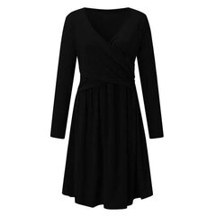La Bebe™ Nursing Cotton Dress Donna Art.142855 Gray Невероятно комфортное платье/халатик для будущих и кормящих цена и информация | Женские кофты | kaup24.ee