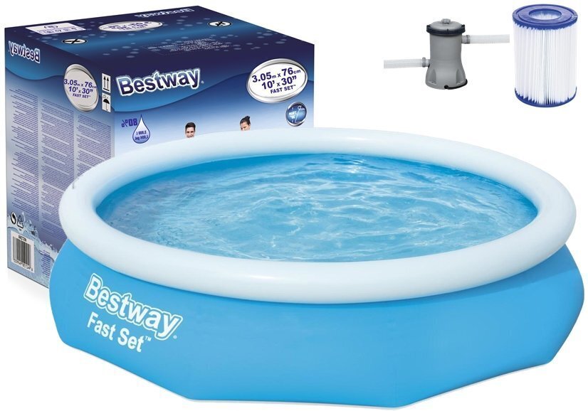 Bestway täispuhutav bassein 305 x 76 cm hind ja info | Basseinid | kaup24.ee