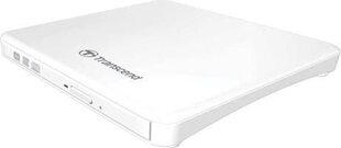 Оптический привод Transcend 8K Extra Slim Portable DVD Writer (TS8XDVDS-W) цена и информация | Оптические устройства | kaup24.ee