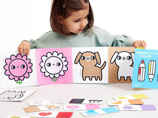 Puzzle ja värvimisraamatute komplekt hind ja info | Imikute mänguasjad | kaup24.ee