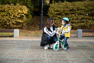 Балансировочный велосипед - Baby Mix Fast, 10", красный цена и информация | Детский трехколесный велосипед - коляска с удобной ручкой управления для родителей Riff F95941 2в1, фиолетовый | kaup24.ee