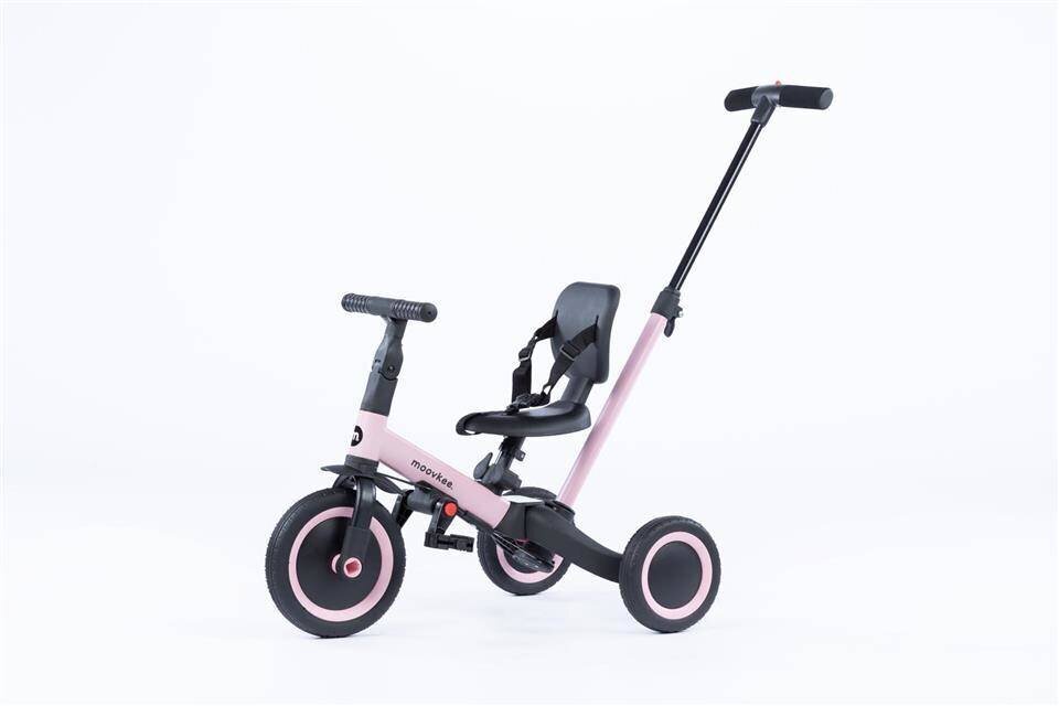 Transformable Tricycle - Moovkee, 6in1, hele roosa hind ja info | Kolmerattalised jalgrattad | kaup24.ee