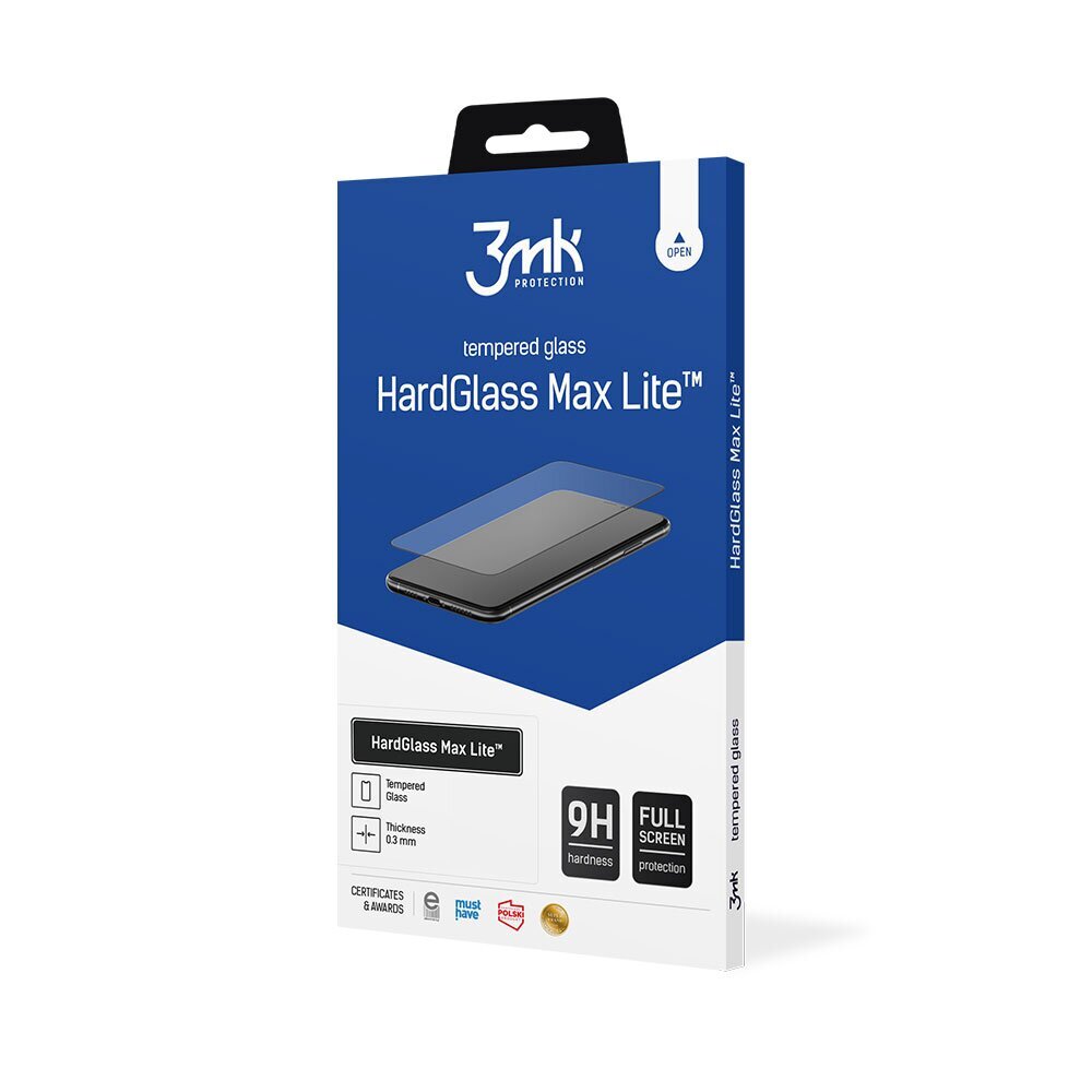 Apple iPhone 14 Pro Max - 3mk HardGlass Max Lite™ screen protector цена и информация | Ekraani kaitsekiled | kaup24.ee