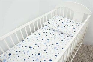 Kaheosaline voodipesu komplekt - tähed, 135x100 40x60 hind ja info | Beebide ja laste voodipesu | kaup24.ee