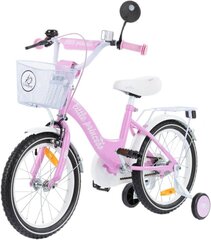 Laste jalgratas - TomaBike Little Princess, 16 tolli, roosa hind ja info | Jalgrattad | kaup24.ee