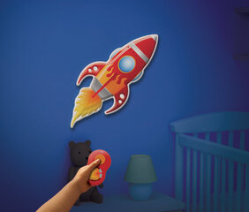 Ночной светильник - Ракета цена и информация | Детские светильники | kaup24.ee