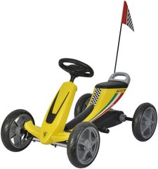 Ferrari Mini Kart, kollane hind ja info | Poiste mänguasjad | kaup24.ee