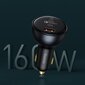 Baseus fast USB / USB car charger Type C 160W PPS Quick Charge 5 PD gray (TZCCZM-0G) hind ja info | Mobiiltelefonide laadijad | kaup24.ee