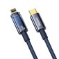 Baseus Explorer Series USB Type C - Lightning cable 20W 2m blue (CATS000103) hind ja info | Mobiiltelefonide kaablid | kaup24.ee