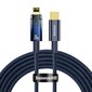 Baseus Explorer Series USB Type C - Lightning cable 20W 2m blue (CATS000103) цена и информация | Mobiiltelefonide kaablid | kaup24.ee