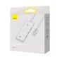 Baseus Lite Series HUB USB adapter - 4x USB 3.0 2m white (WKQX030202) цена и информация | USB jagajad, adapterid | kaup24.ee