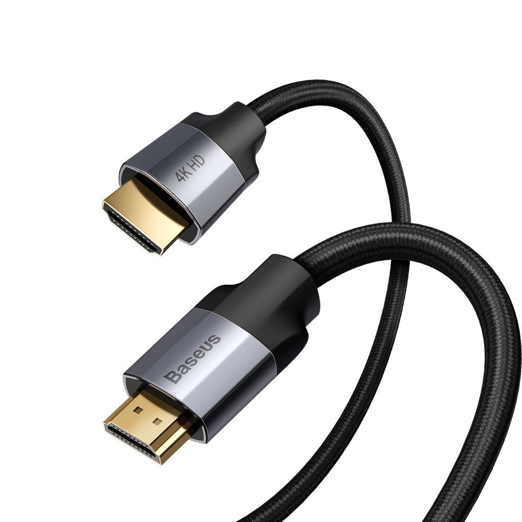 Baseus Enjoyment adapter cable HDMI cable 4K60Hz 1.5m dark gray цена и информация | Mobiiltelefonide kaablid | kaup24.ee