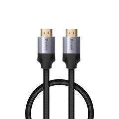 Baseus Enjoyment HDMI cable 4K60Hz 0.5m dark gray цена и информация | Кабели для телефонов | kaup24.ee